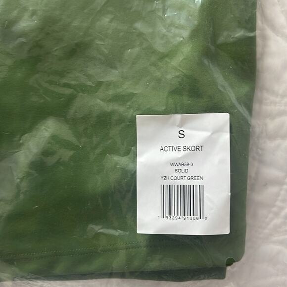 WeWoreWhat Active Women's Skort Skirt Short Court Green Small NWT - Picture 11 of 15